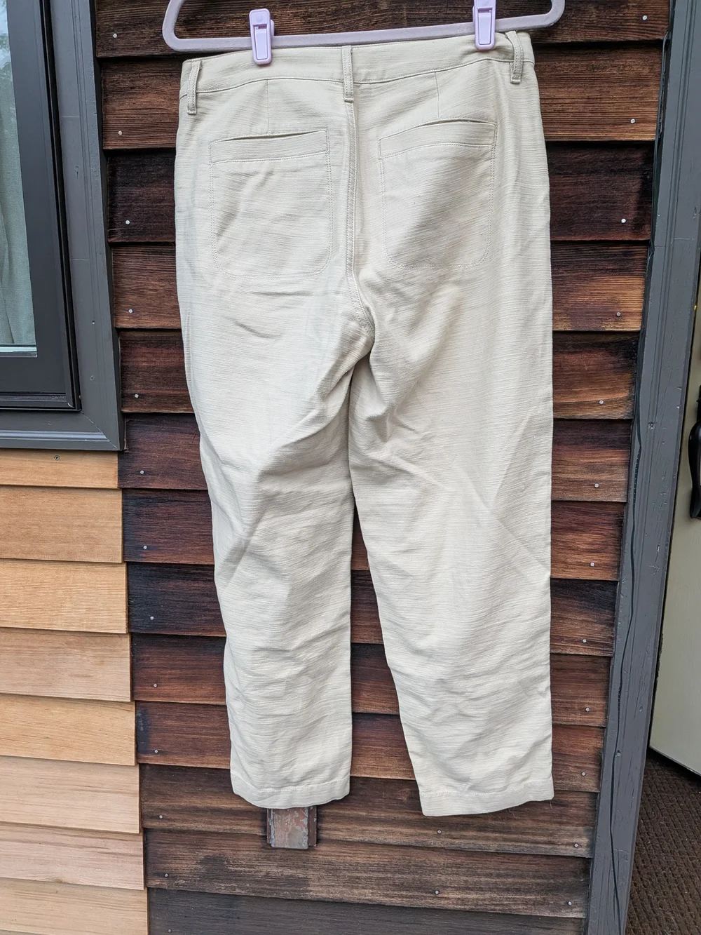 J.Crew Brushed Cotton Fair Trade Utility Trousers 6 Fall Transition